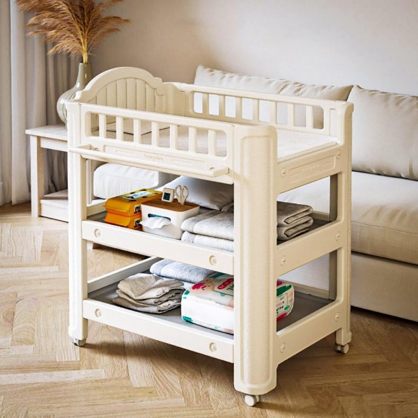 Фото - Столик пеленальный с матрасиком Mealux Betty (KD-E052 Grey / White + mattres)